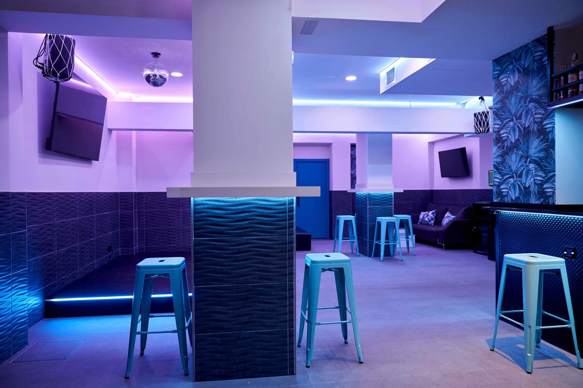 Sala Amazonias - espacio completo para celebraciones en Madrid