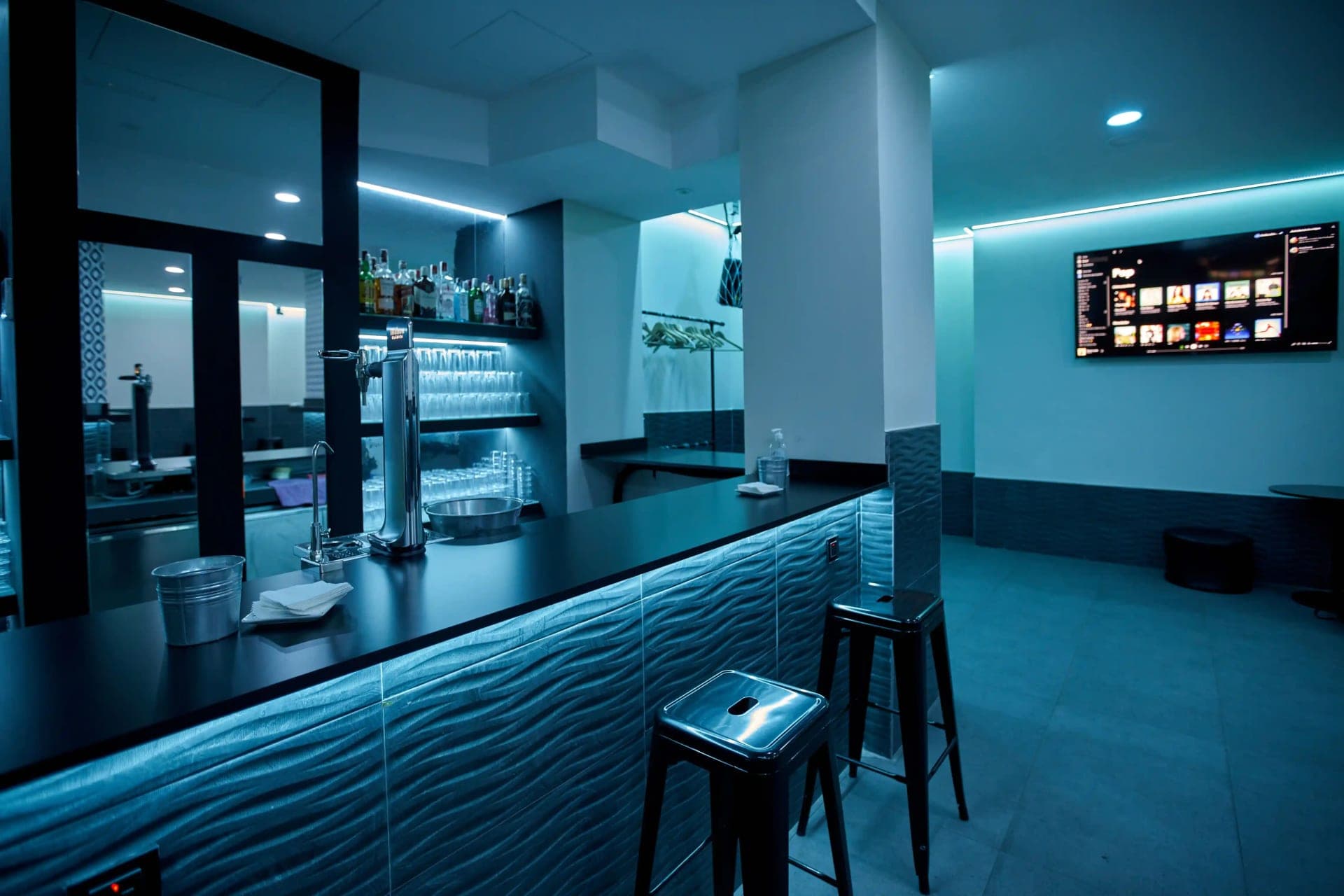 Sala Olas para eventos privados en Madrid - vista principal